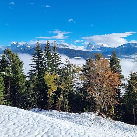 Alone In Chalet With View On Dolomites Villandro Eksteriør bilde