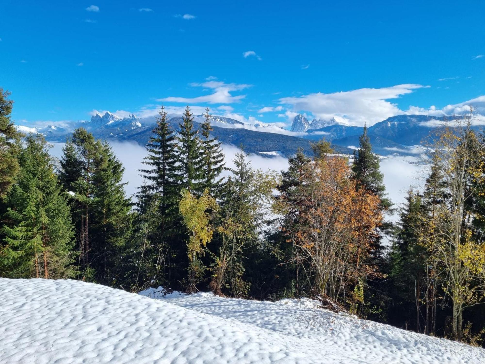 Alone In Chalet With View On Dolomites Villandro Eksteriør bilde