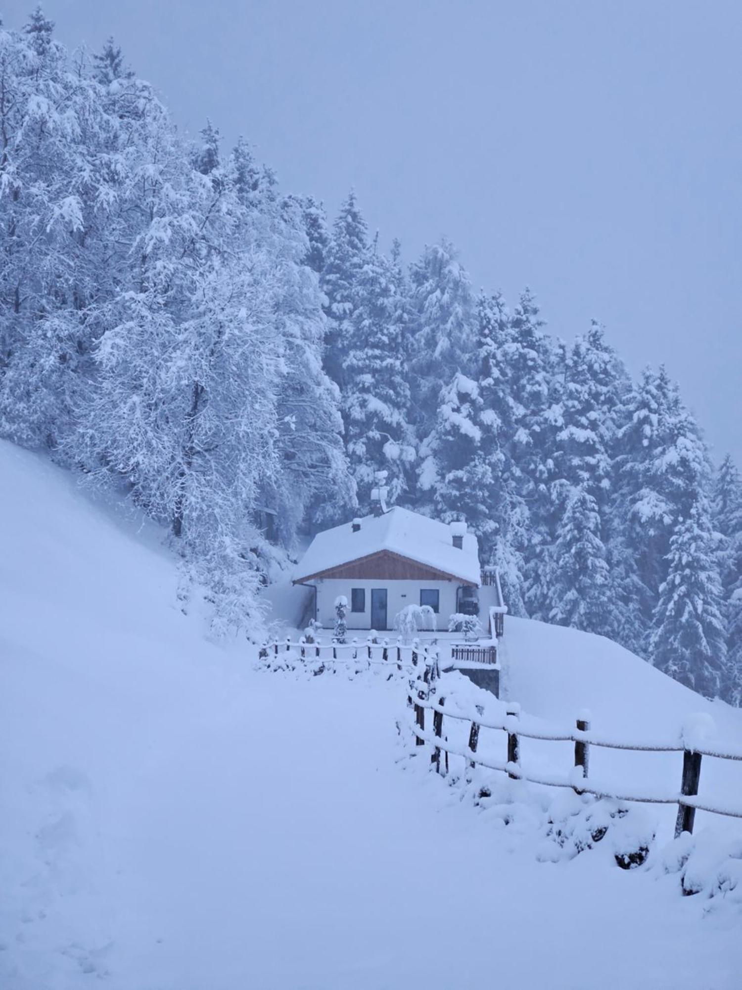Alone In Chalet With View On Dolomites Villandro Eksteriør bilde